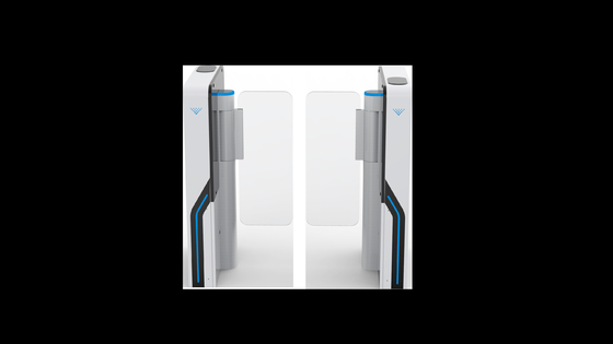 Infrared Sensor Access Control Swing Gate Turnstile Narrow Cabinet Painting Indoor Installation