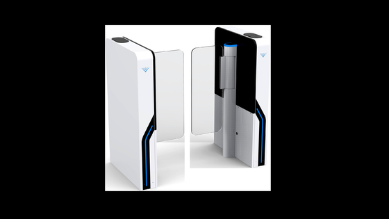 Infrared Sensor Access Control Swing Gate Turnstile Narrow Cabinet Painting Indoor Installation
