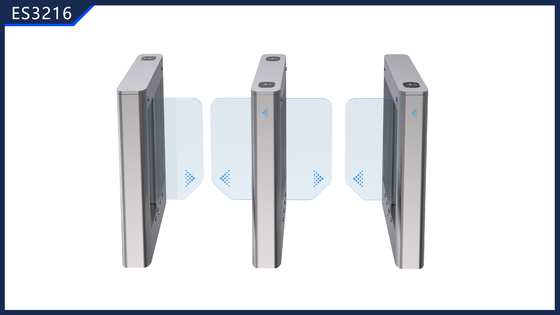 Access Control Turnstile Security Doors Systems for Office Buildings Transit Time 35 Persons/min
