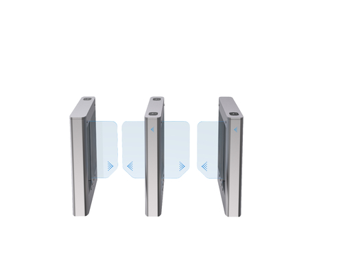 Integrated Design Swing Turnstiles Gate Stainless Steel Office Security Gates
