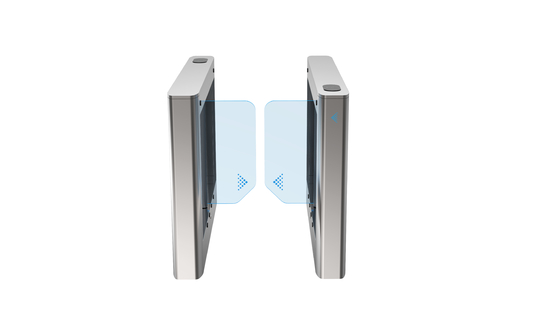 Integrated Design Swing Turnstiles Gate Stainless Steel Office Security Gates