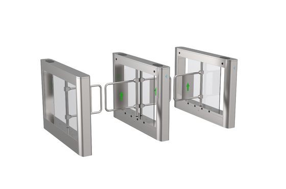 Security Control de Acceso-Swing Gate Mechanism-QR Code-Self Supermarket-Community entrance-Colecionador de cartões-RFID