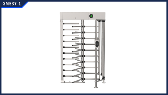 주문 304 스테인레스 스틸 RFID QR 리더가 있는 전체 높이의 턴스틸 게이트 online manufacture