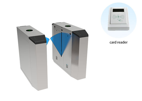 Security Control de Acceso-Pederstrain Flap barrier Gate-QR Code-community entrance-Colecionador de cartões-RFID/QR Code
