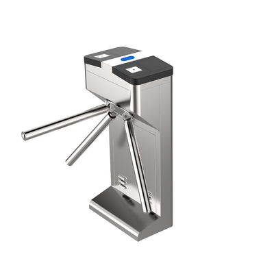 Semi-Automatic Tripod Turnstile Gate-Integrated with Security Access Entrance Control Gate System-With Solenoid Lock