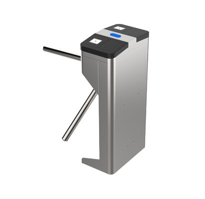 Semi-Automatic Tripod Turnstile Gate-Integrated with Security Access Entrance Control Gate System-With Solenoid Lock