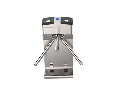 Semi-Automatic Tripod Turnstile Gate-Integrated with Security Access Entrance Control Gate System-With Solenoid Lock
