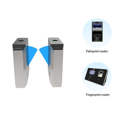 Security Control de Acceso-Pederstrain Flap barrier Gate-QR Code-community entrance-Colecionador de cartões-RFID/QR Code