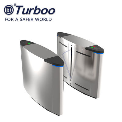 주문 비스무트 방향 RFID 독자 플랩 장벽 십자형 회전식 문/24V 절반 고도 접근 제한 장벽 문 online manufacture