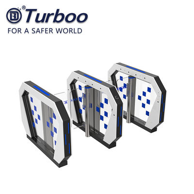 주문 안전 자동 귀환 제어 장치 모터 240V를 가진 광학적인 속도 문 십자형 회전식 문 RFID 카드 판독기 얼굴 승인 문 online manufacture