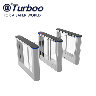 주문 ISO 9001 RFID 시큐리티 게이트 십자형 회전식 문 카드 판독기/유리제 안전 장벽 online manufacture
