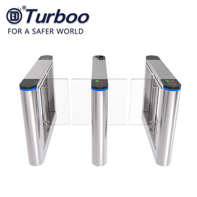 Dry contact Swing Barrier Gate RFID Access Control Turnstile Gate For Entry Exit