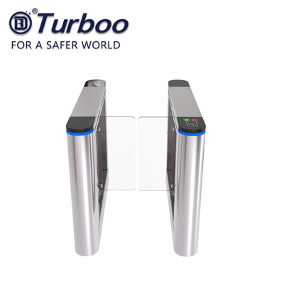 Dry contact Swing Barrier Gate RFID Access Control Turnstile Gate For Entry Exit
