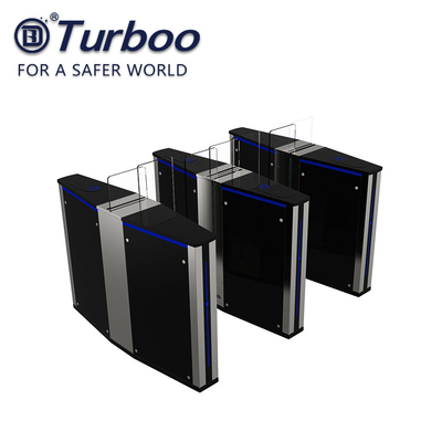 주문 500 와트 24V 광학적인 장벽 십자형 회전식 문 완전히 자동적인 도보 속도 문 online manufacture