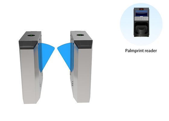 통합된 RFID/QR 코드 카드 수집기와 함께 실내/외부 보행자 플랩 장벽 게이트