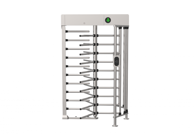 304 스테인레스 스틸 RFID QR 리더가 있는 전체 높이의 턴스틸 게이트 1